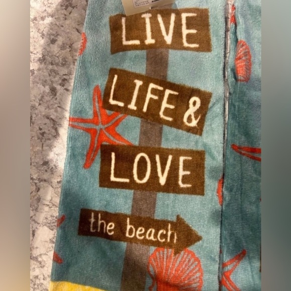 Sonoma Life & style Kitchen Towels Beach Theme - Picture 2 of 5
